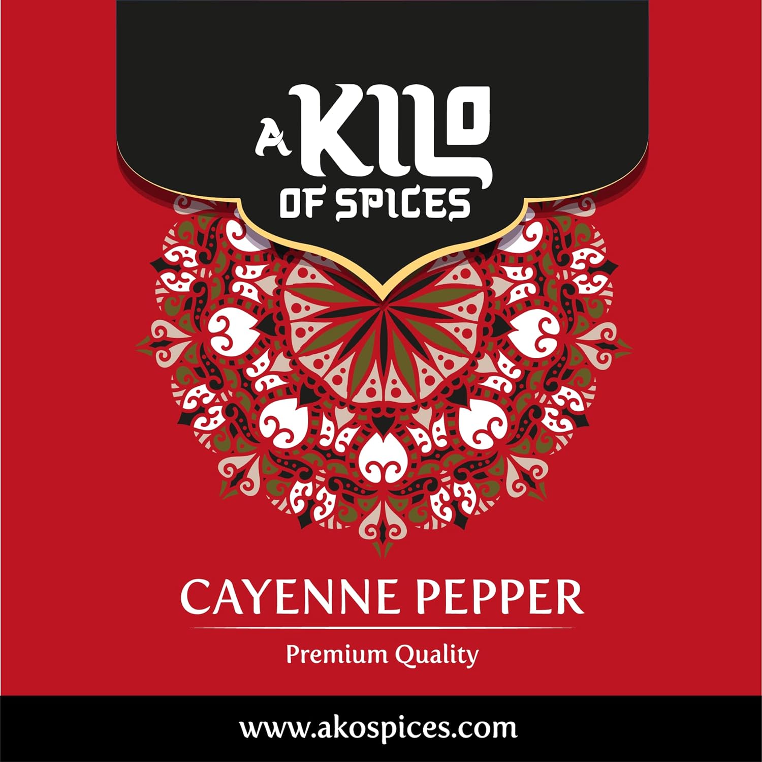 Cayenne Pepper Ground Powder - A Kilo of Spices