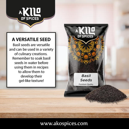 Basil Seeds - A Kilo of Spices