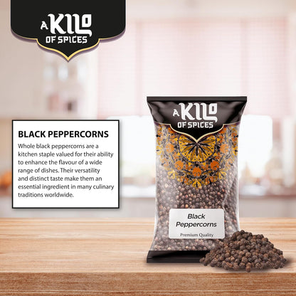 Black Peppercorn - A Kilo of Spices