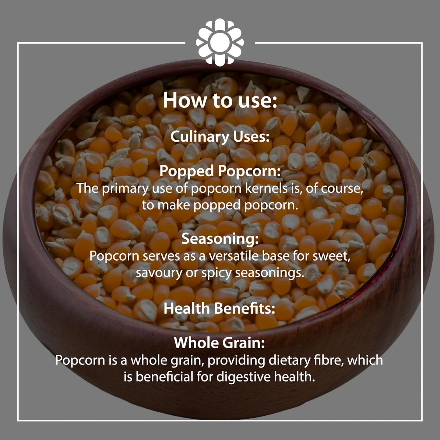 how to use popcorn seeds