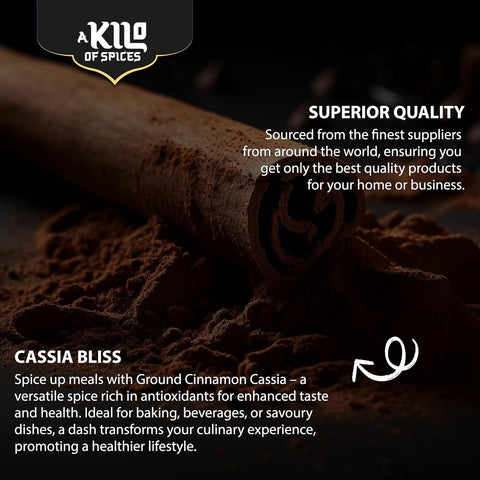 Cassia Cinnamon Powder - A Kilo of Spices