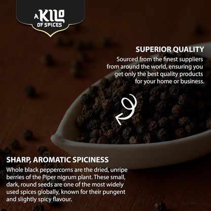 Black Peppercorn - A Kilo of Spices