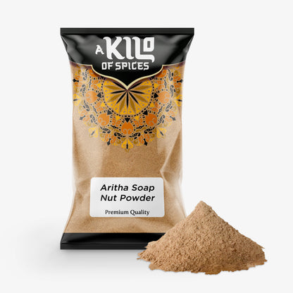 Aritha Soap Nut Powder - A Kilo of Spices