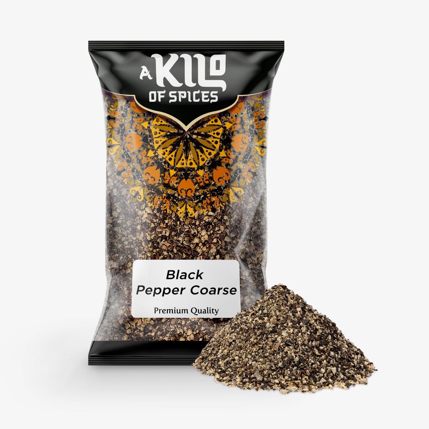 Black Pepper Coarse - A Kilo of Spices