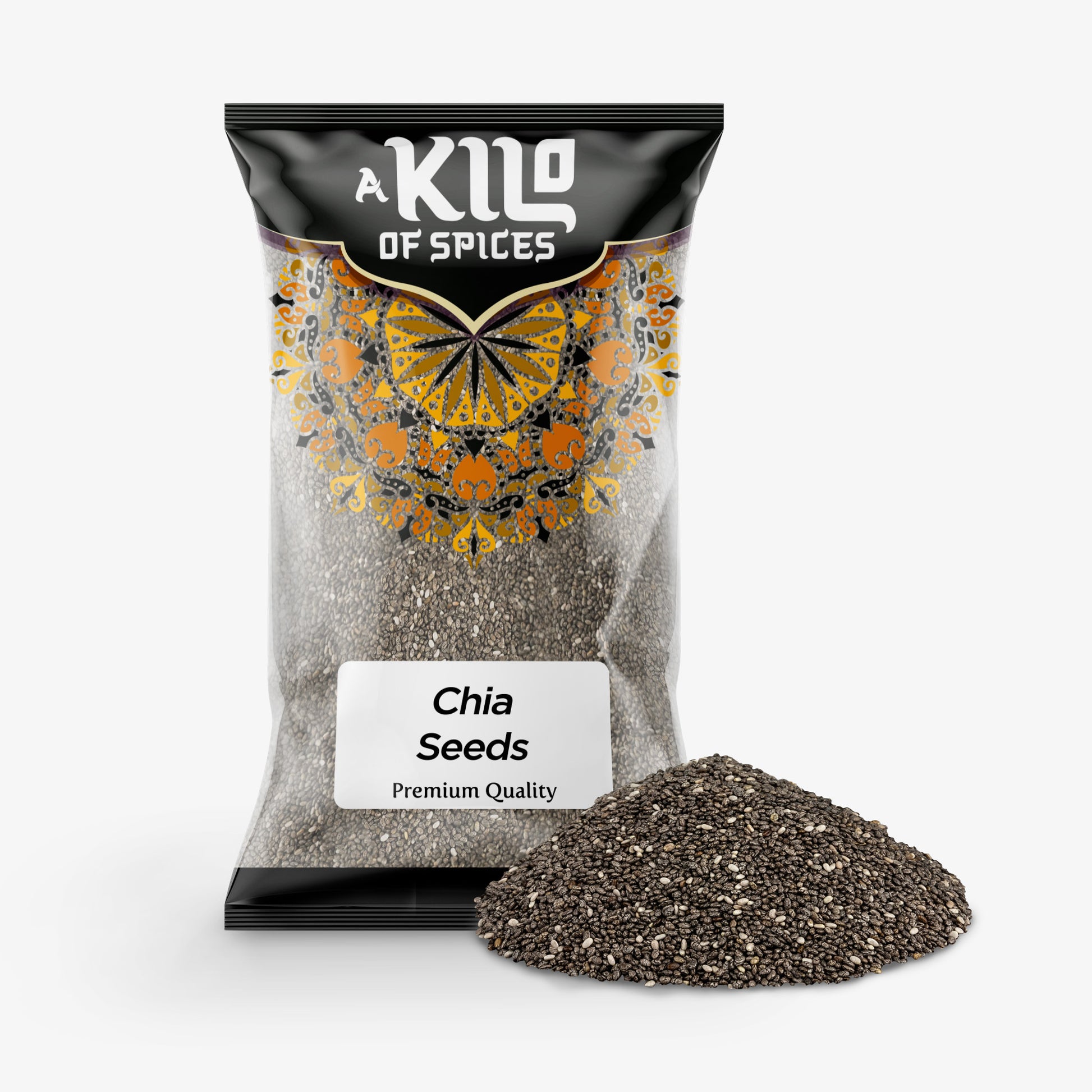 Chia Seeds Whole - A Kilo of Spices