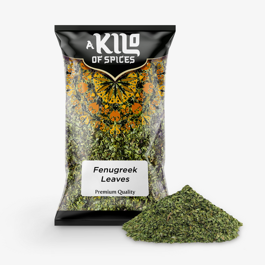 Fenugreek Leaves (Methi Leaves) - A Kilo of Spices