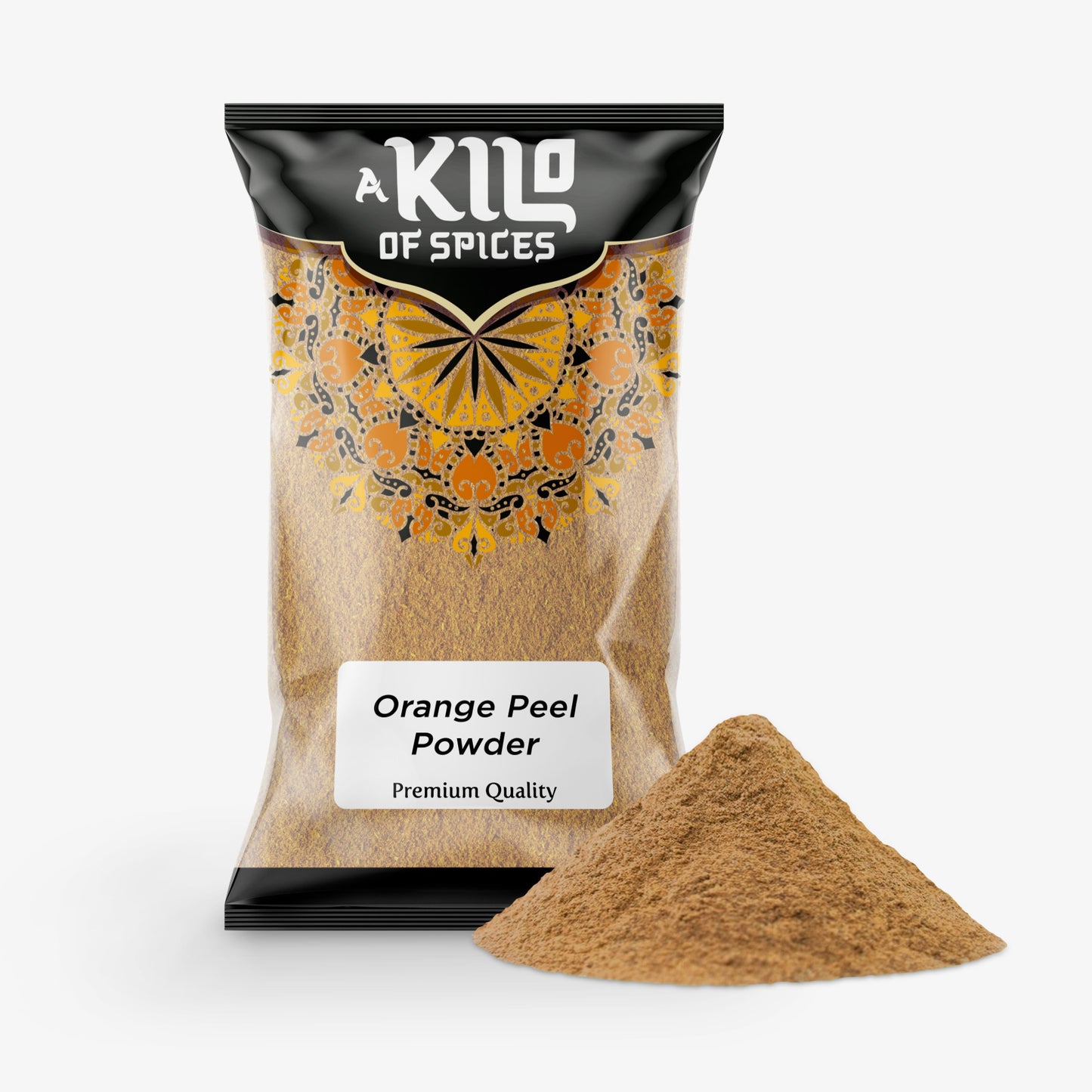 Orange Peel Powder - A Kilo of Spices