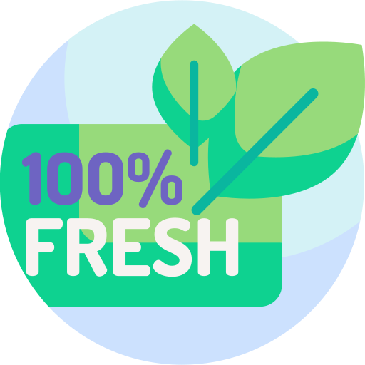 100% fresh